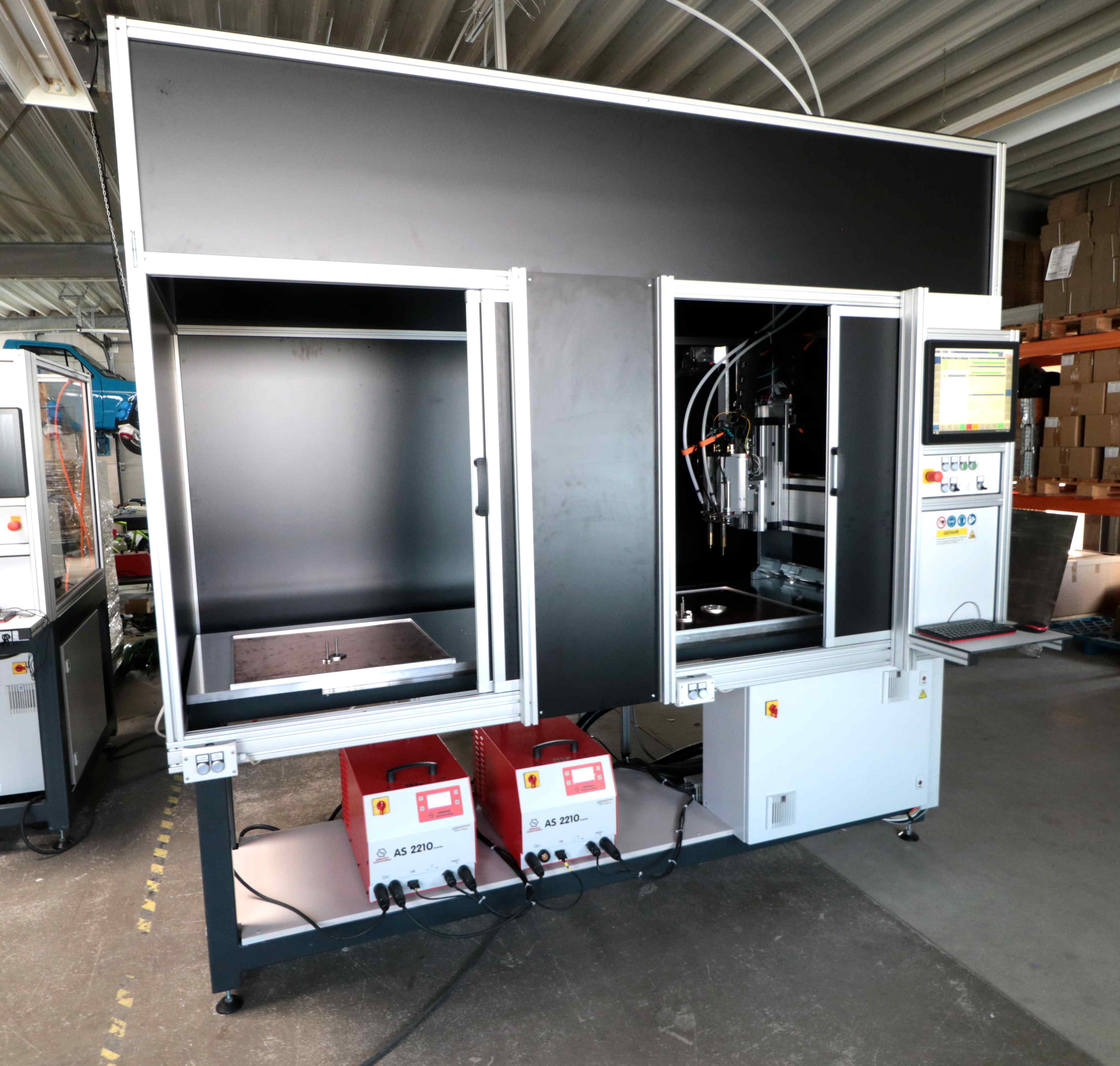 CNC Bolzenschweißen Kameraerkennung